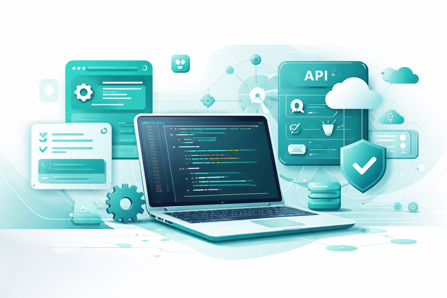 Illustration technologie et développement