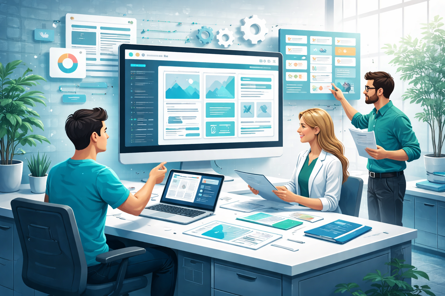 Illustration realization